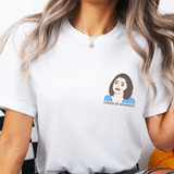 'CRIES IN SPANISH' Soraya Inspired T-Shirt - White - Premium Ring-Spun Cotton