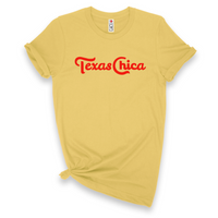 'Texas Chica' T-Shirt - Sunflower - Premium Ring-Spun Cotton