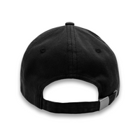 'Annoyed In Spanish' Dad Cap - Black - Premium Chino Twill